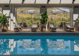 Lanzerac Wine Estate - Swimming Pool View