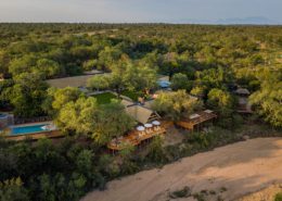 Thornybush Game Lodge Main Aerial